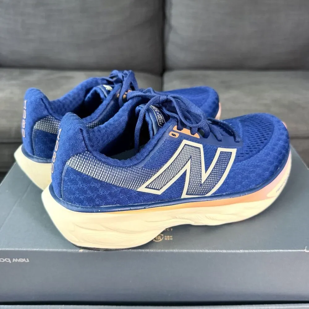 New Balance Fresh Foam X 1080v14 Navy Blue Running Shoes Women's Size 8.5